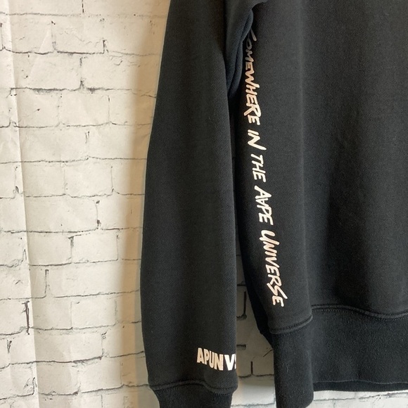 Aape by A Bathing Ape Crewneck Sweatshirt Women’s XS Winter Casual Streetwear - Picture 7 of 11